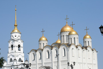 Uspensky cathedral in Vladimir Russia