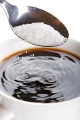 coffee with sugar