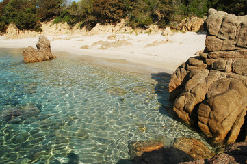 Cala d'Orzu beach, Corsica, France