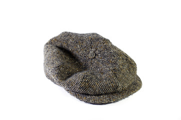 casquette en tweed
