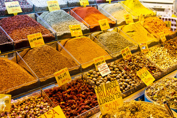 Spices at market place