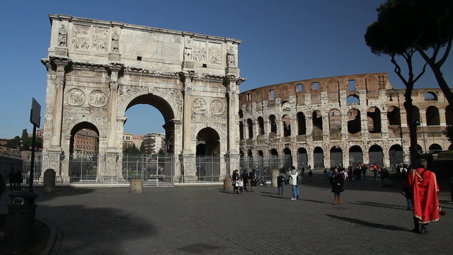 Arch of Constantine, Rome