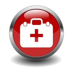 Obraz premium Button Arztkoffer