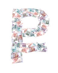 russian ruble currency symbol