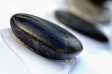 Pierres chaudes pour massages et bien-être