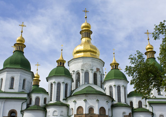 Fototapeta na wymiar Kiev, Ukraine, Soviyiskiy cathedral