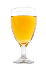 glass of apple juice