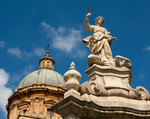 Fototapeta na wymiar Palermo - Szczegóły Katedra