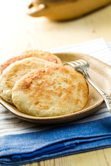 pancakes on plate