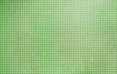 green mosaic tile