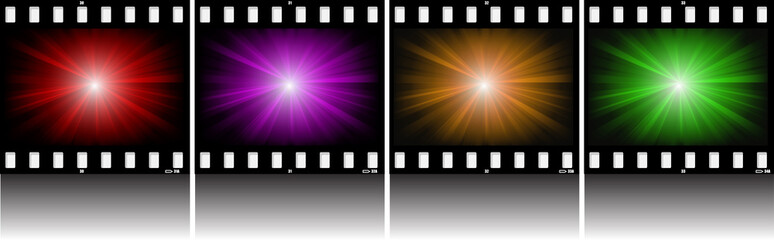 Obraz premium Abstract illustration. An abstract background on photo-slide