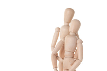 寄り添うカップル