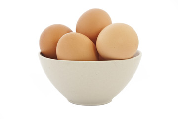 brown eggs