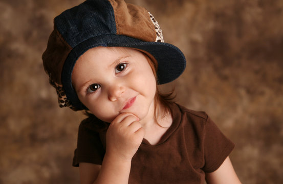 Toddler Girl Modeling