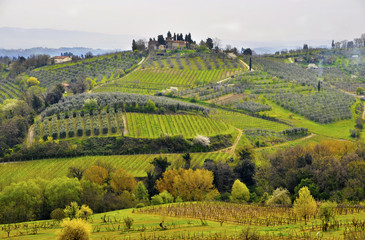 Tuscany landscape, Italy © Thomas Dutour