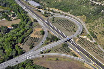 Jonction d'autoroute