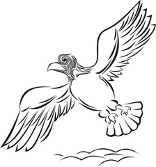 flying eagle