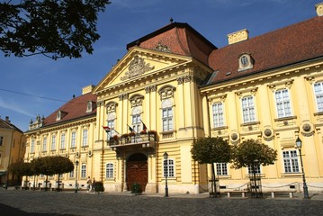 Fototapeta na wymiar Schloss Szekesfehervar in Ungarn