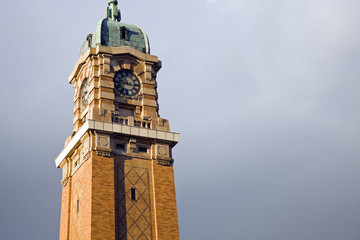 Fototapeta na wymiar Clock Tower w Ohio City