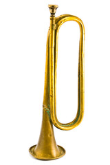 Old Broken  Army Trumpet