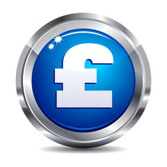 Fototapeta premium Pound Icon