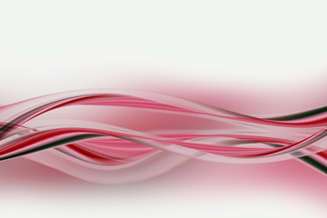 Elegant romantic wave background design with space for your text