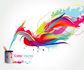 vector paint illustration
