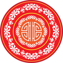 chinese traditional round lace