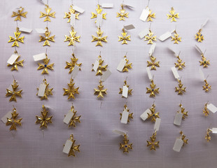 Maltese  golden pendant
