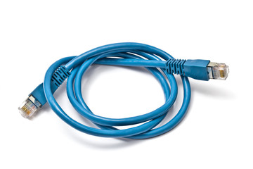 Blue network plug