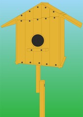 House for the birds.