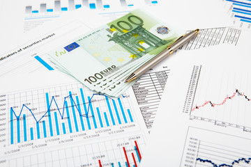 financial charts and graphs