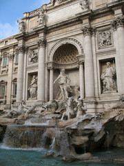 Fototapeta na wymiar Fontana di Trevi - Roma
