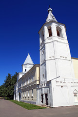 Fototapeta premium christian orthodox church on celestial background