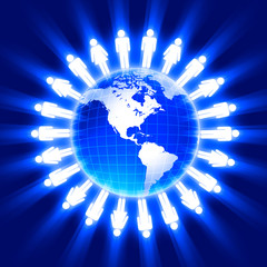 model of social network