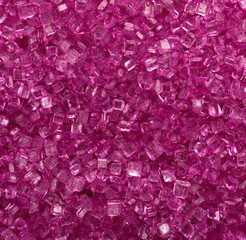 Dark pink crystals macro background