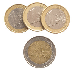 euro coins