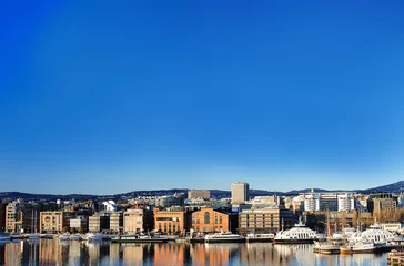 Foto op Canvas View of Oslo city © Roman Rodionov