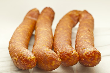 geräucherte Wurst