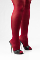 Beine und Highheels