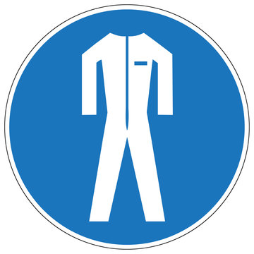 Schutzkleidung benutzen