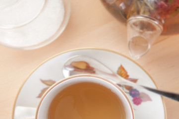 Obraz na płótnie Canvas cup of tea