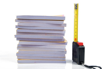 Steel tape and documents