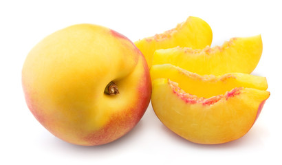 Ripe nectarine