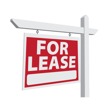 For Lease Vector Real Estate Sign