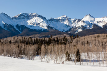 San Juan Mountains at dawn