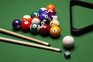 Fototapeta premium Billiard balls
