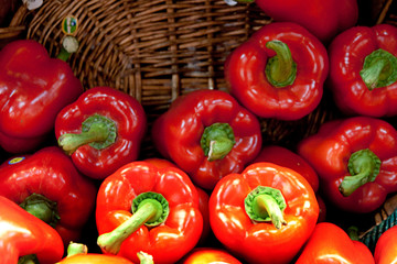 Red peppers