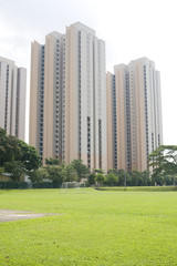 Obraz premium Residential housing apartment