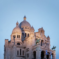 Fototapeta premium Sacre-Coeur Kirche in Paris, Frankreich